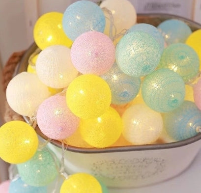 Whacky Wino LED cotton thread starry lanterns with glowing star designs, ideal for cozy indoor or outdoor decoration.