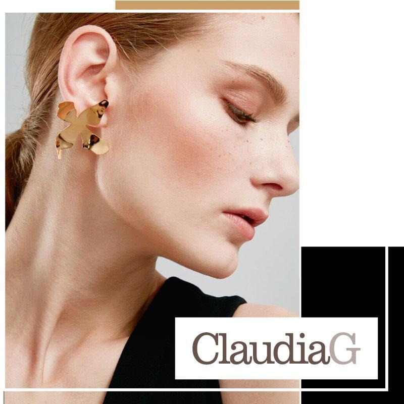 Whacky Wino Amelia earrings featuring colorful, dangling bead design with gold-tone accents on a white background.