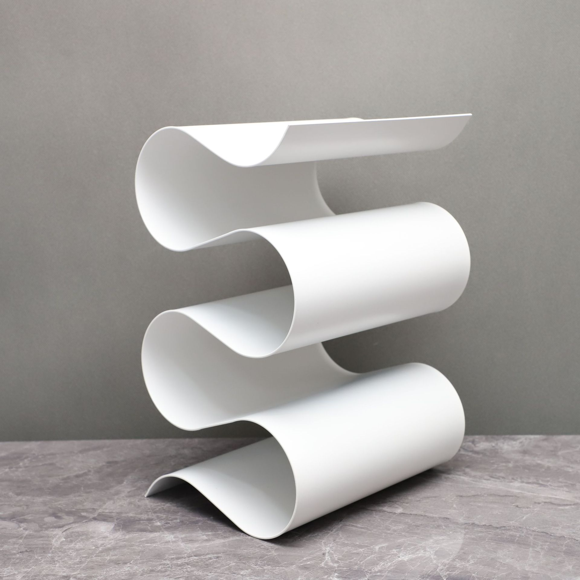 The S-Rack — Minimalist Metal Wine Rack for the Modern Wine Lover