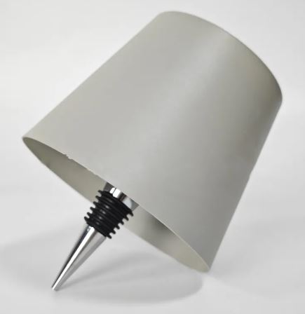 Whacky Wino wine bottle lamp with a sleek glass bottle and integrated light, perfect for decorative lighting in home or bar decor.