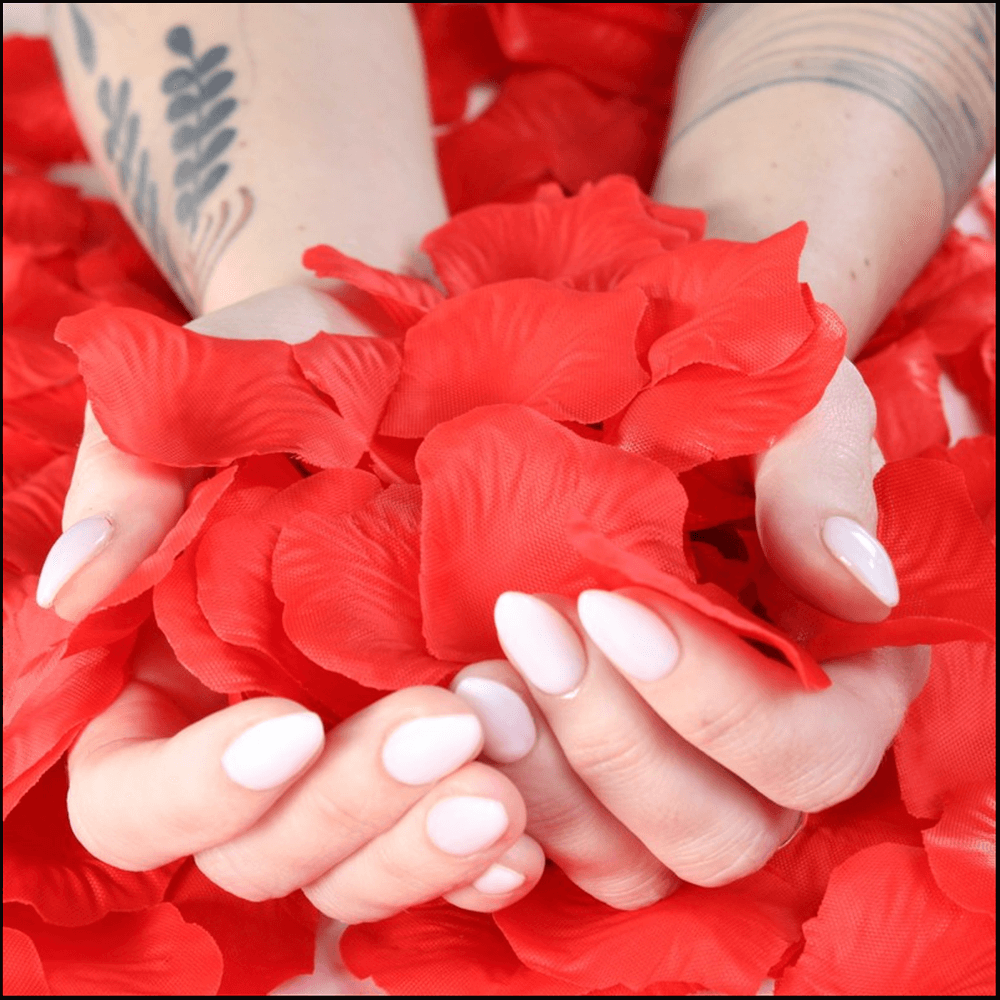 Red Rose Petals — Set the Scene for Something Special