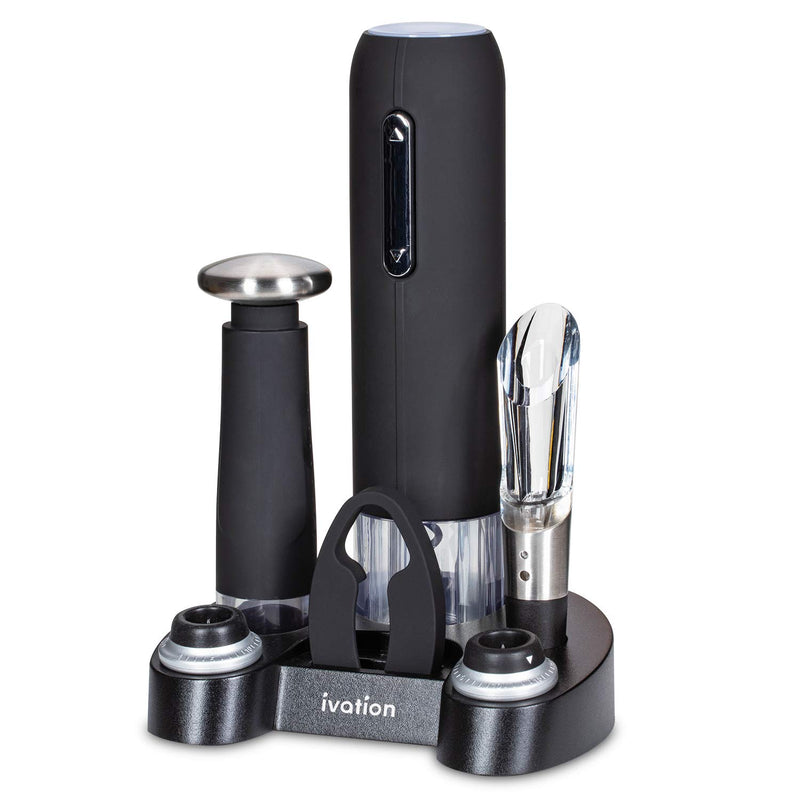 The Whacky Wino Gift Set — Electric Wine Opener, Aerator, Preserver & More