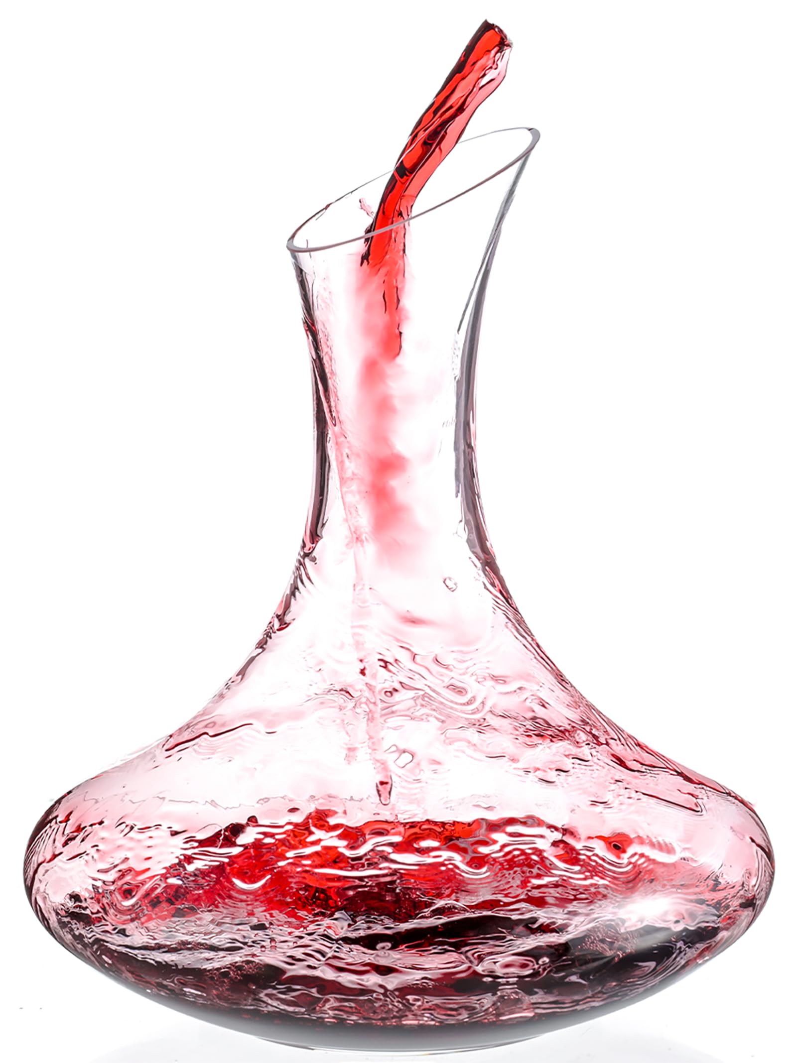 The Grand Decanter — 64oz Hand-Blown Crystal Wine Carafe