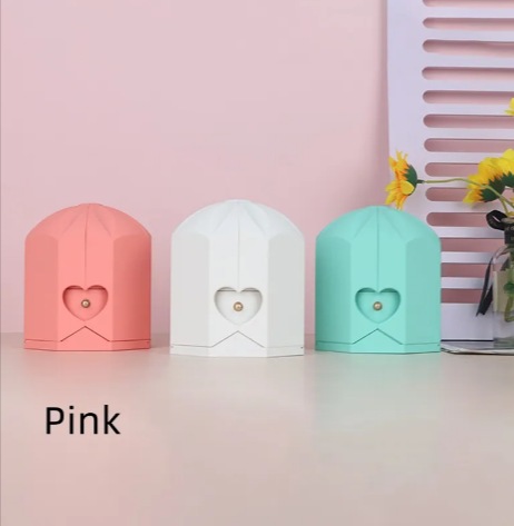 Whacky Wino Rose jewelry gift box with elegant design, perfect for storing or presenting rose-themed jewelry accessories.
